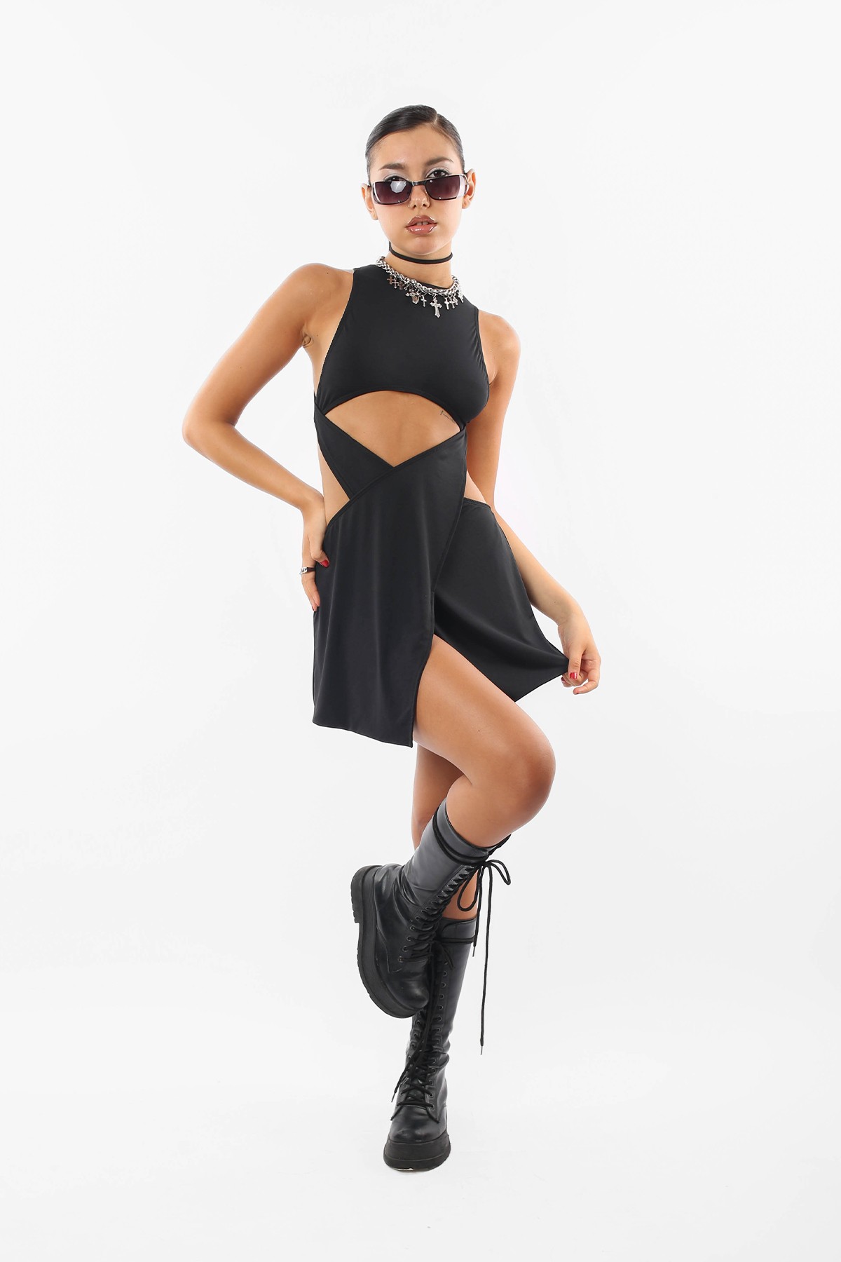 Vestido Striped