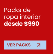 Menú - Packs de ropa interior desde 990 Menú - Packs de ropa interior desde 990