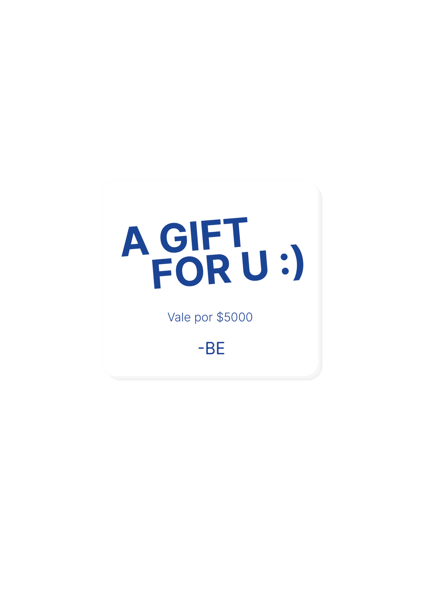 GIFT CARD 5000