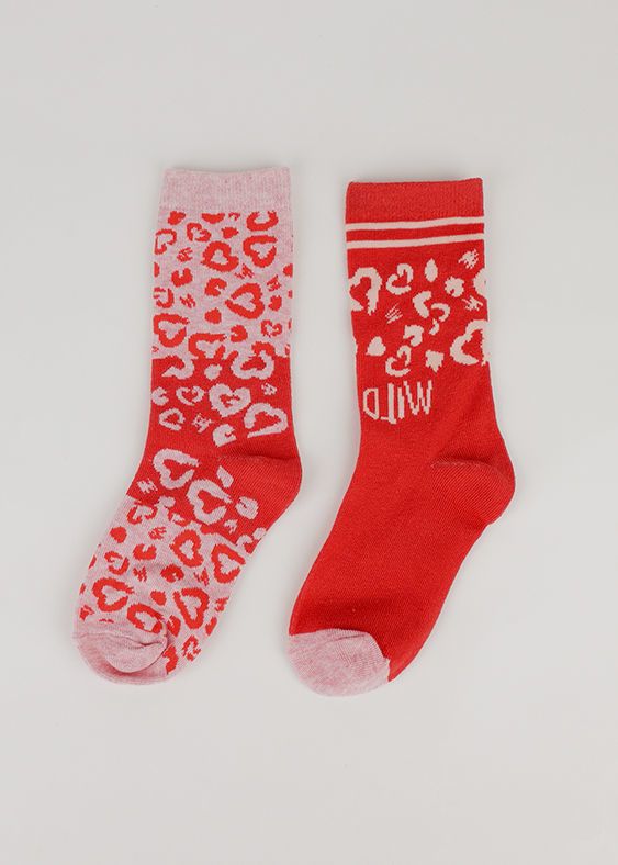 Medias pack x 2 media caña Wildlove