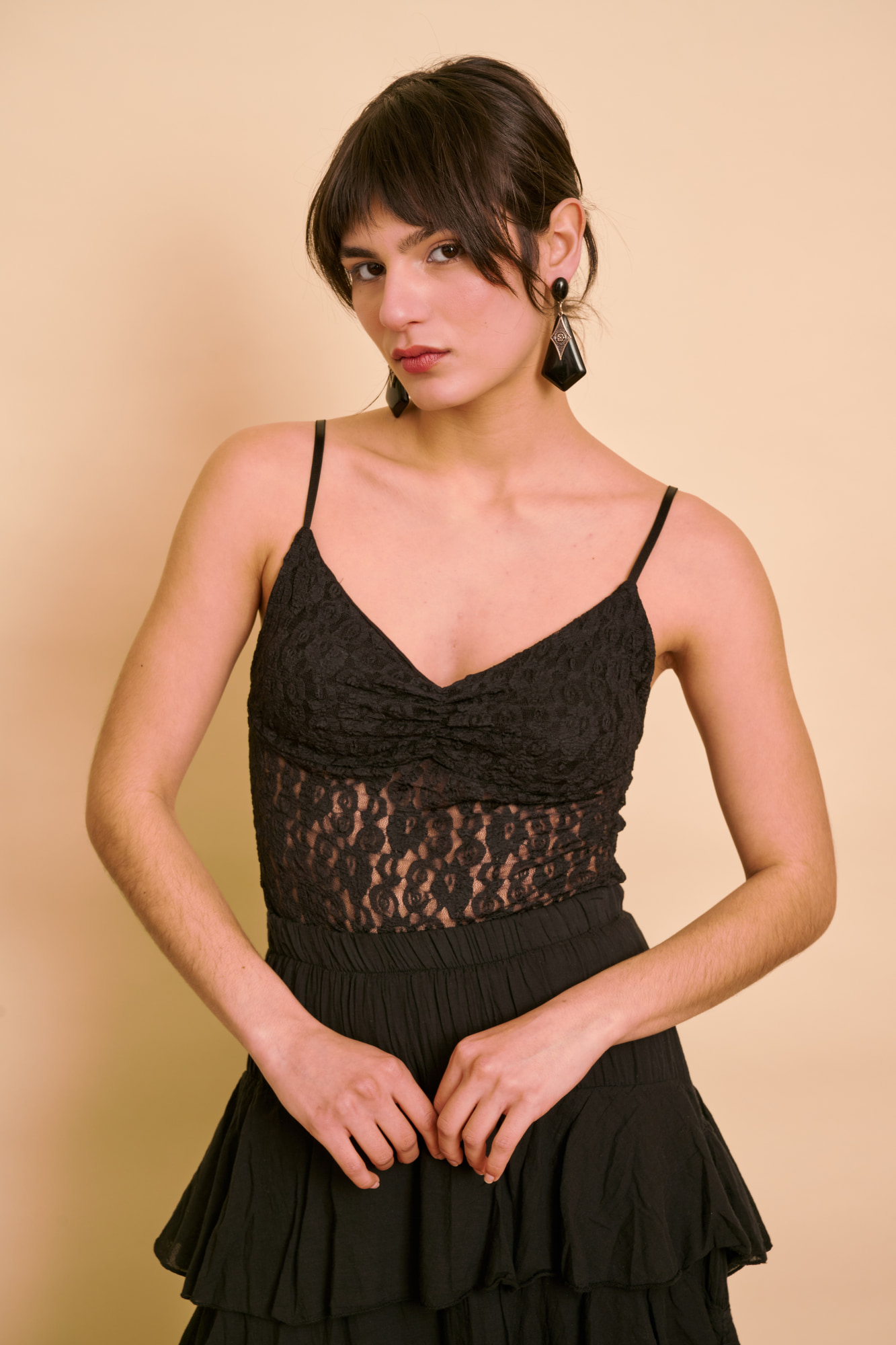 Musculosa Encaje