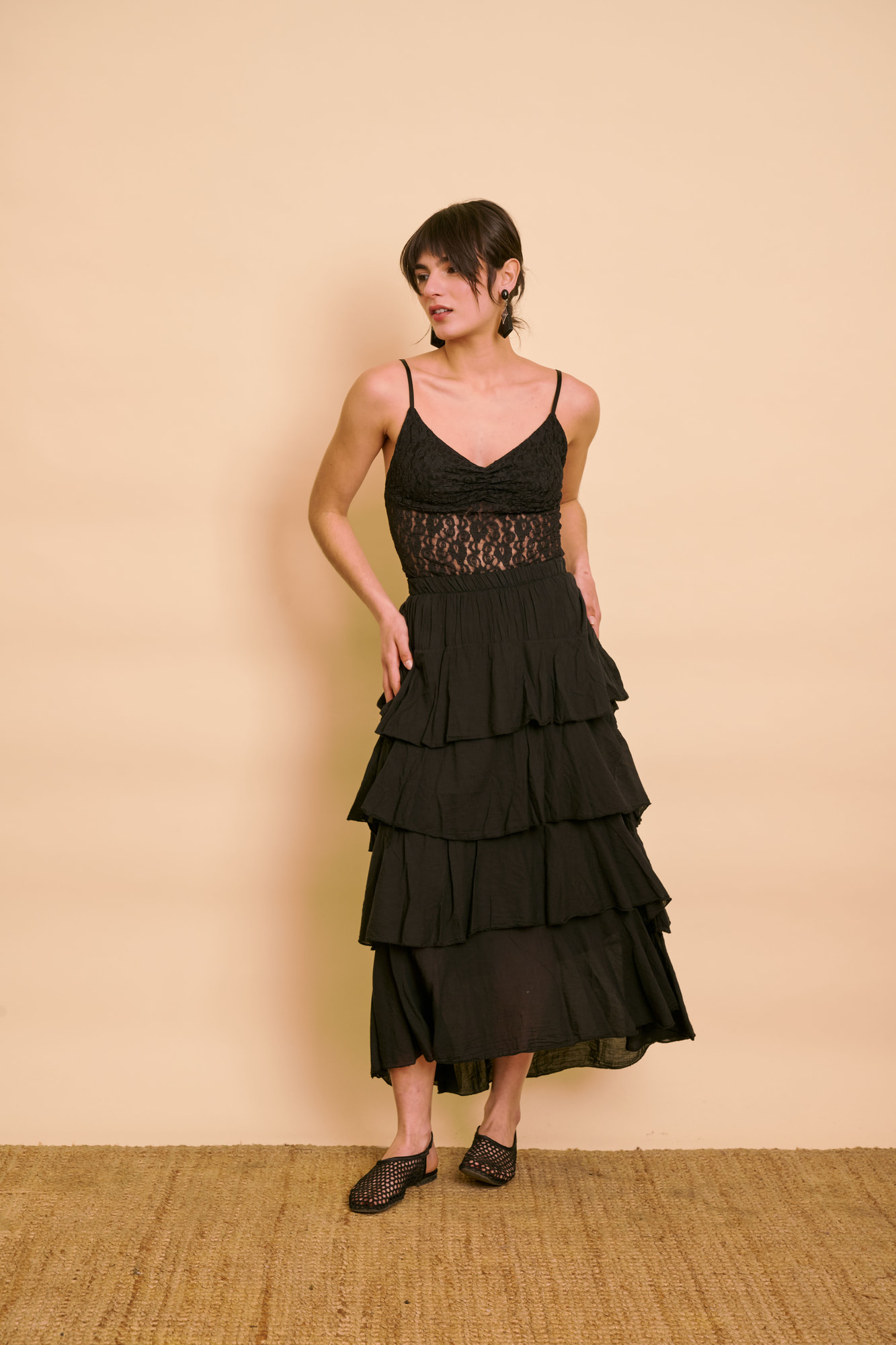 Musculosa Encaje
