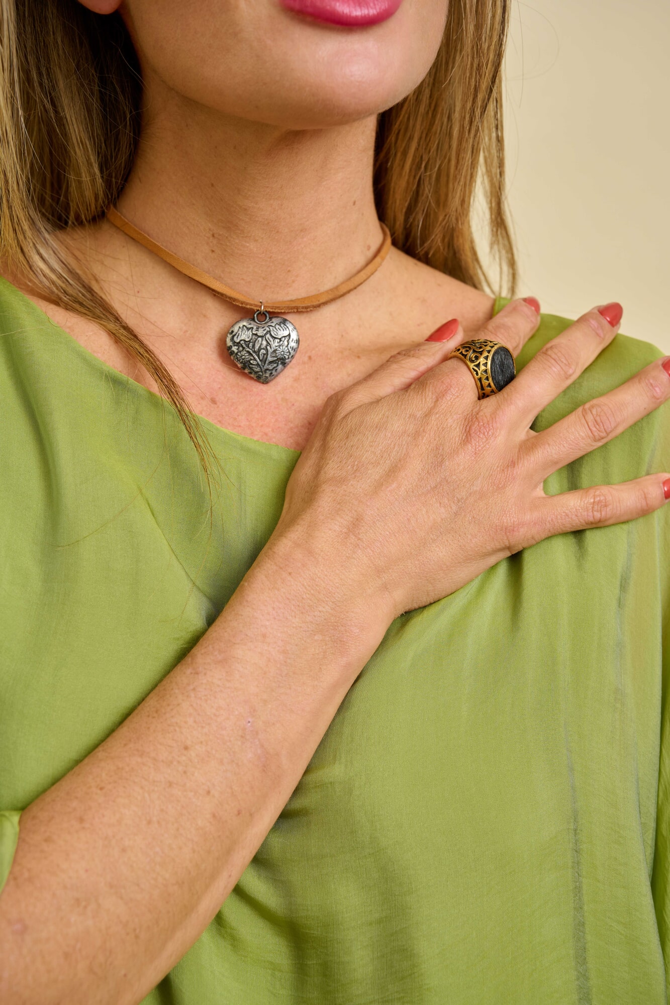 Choker Cuero