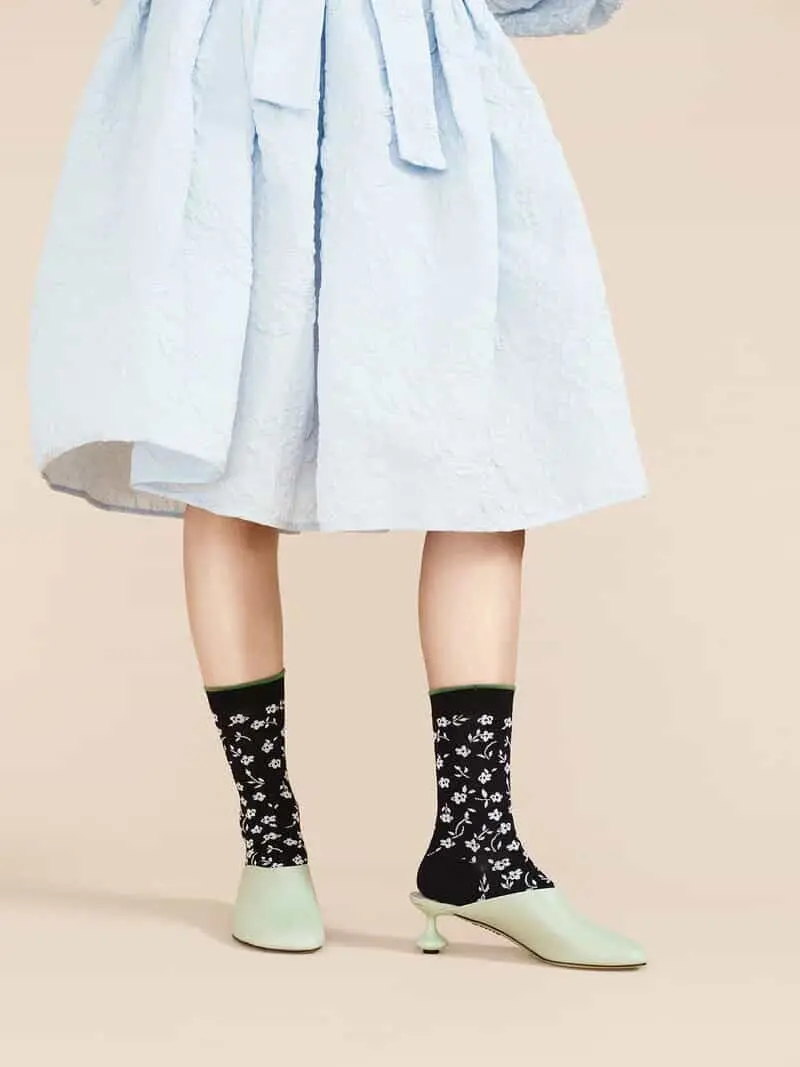 Calico Cotton Crew