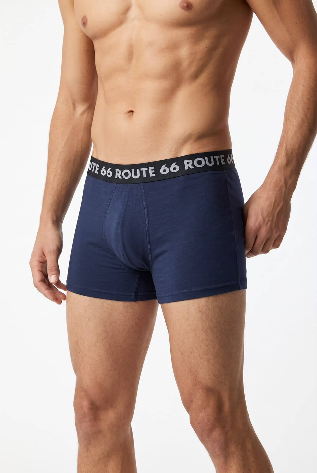 Boxer de algodon con lycra liso Fresh