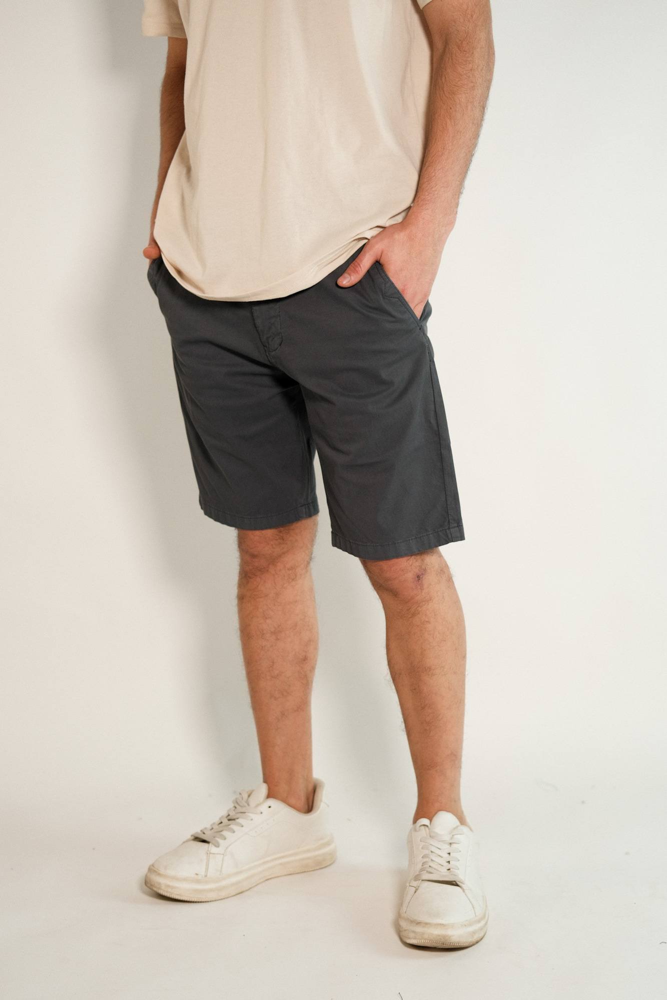 Bermuda chino de gabardina con lycra Lyon