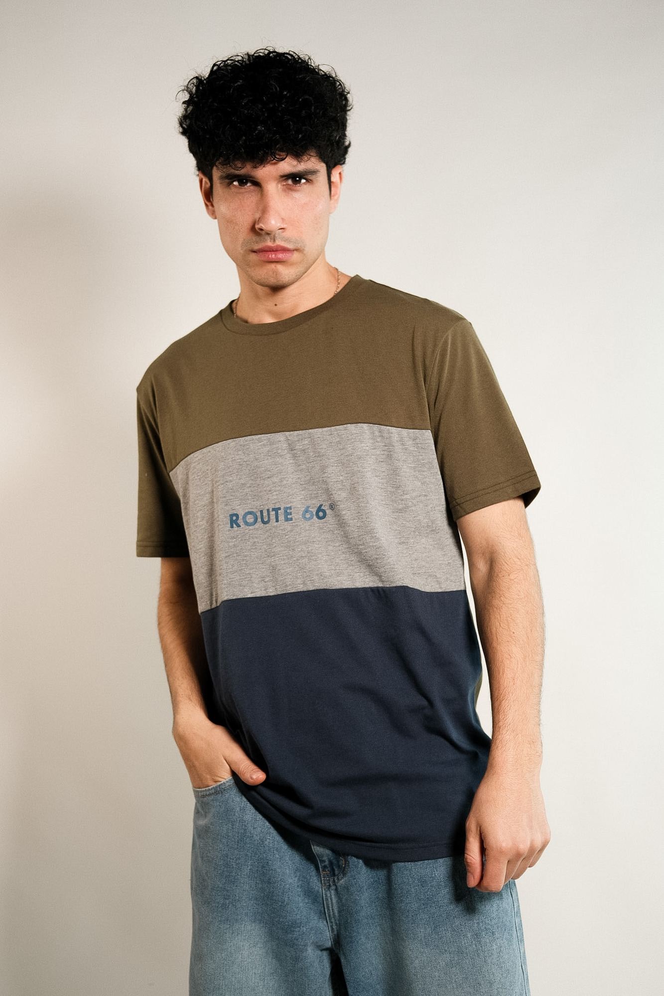 Remera combinada Orem