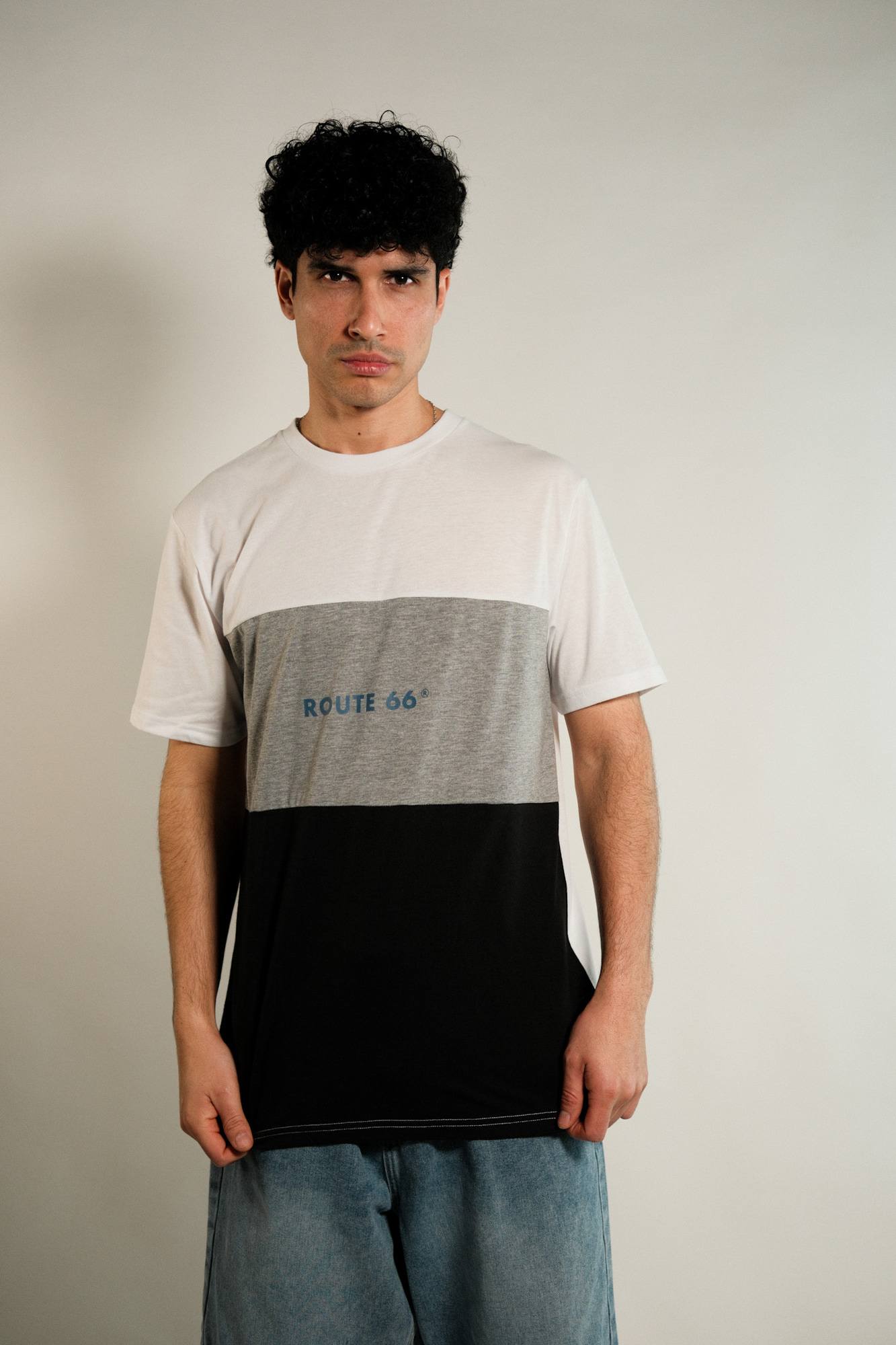Remera combinada Orem