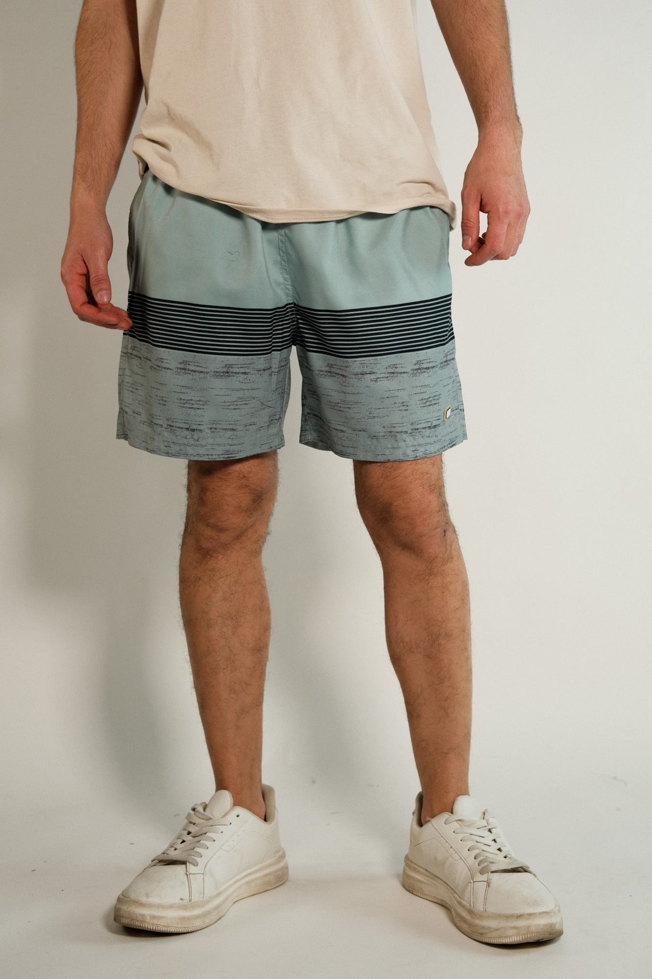 Short de baño estampado Abao