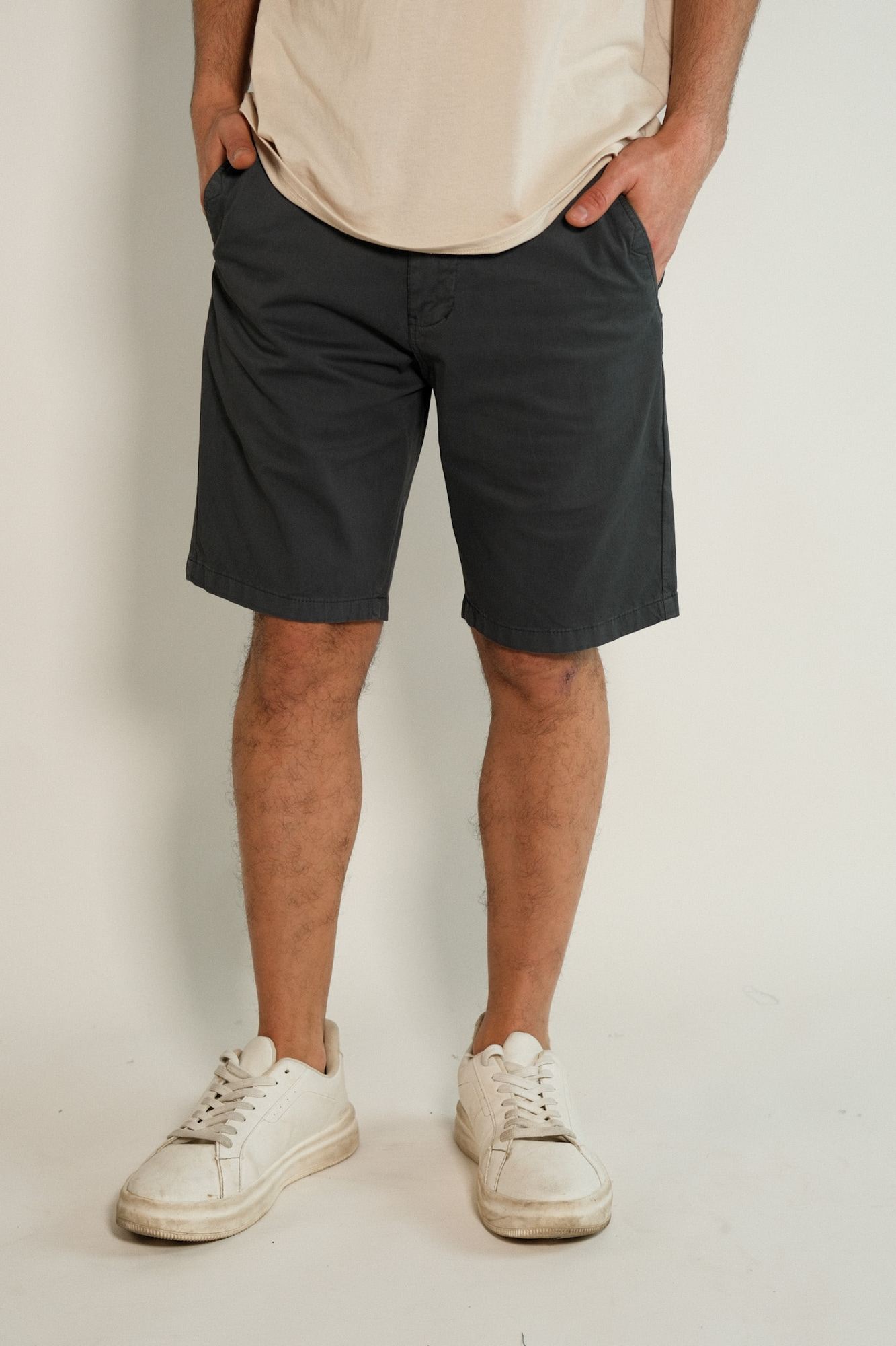 Bermuda chino de gabardina con lycra Lyon