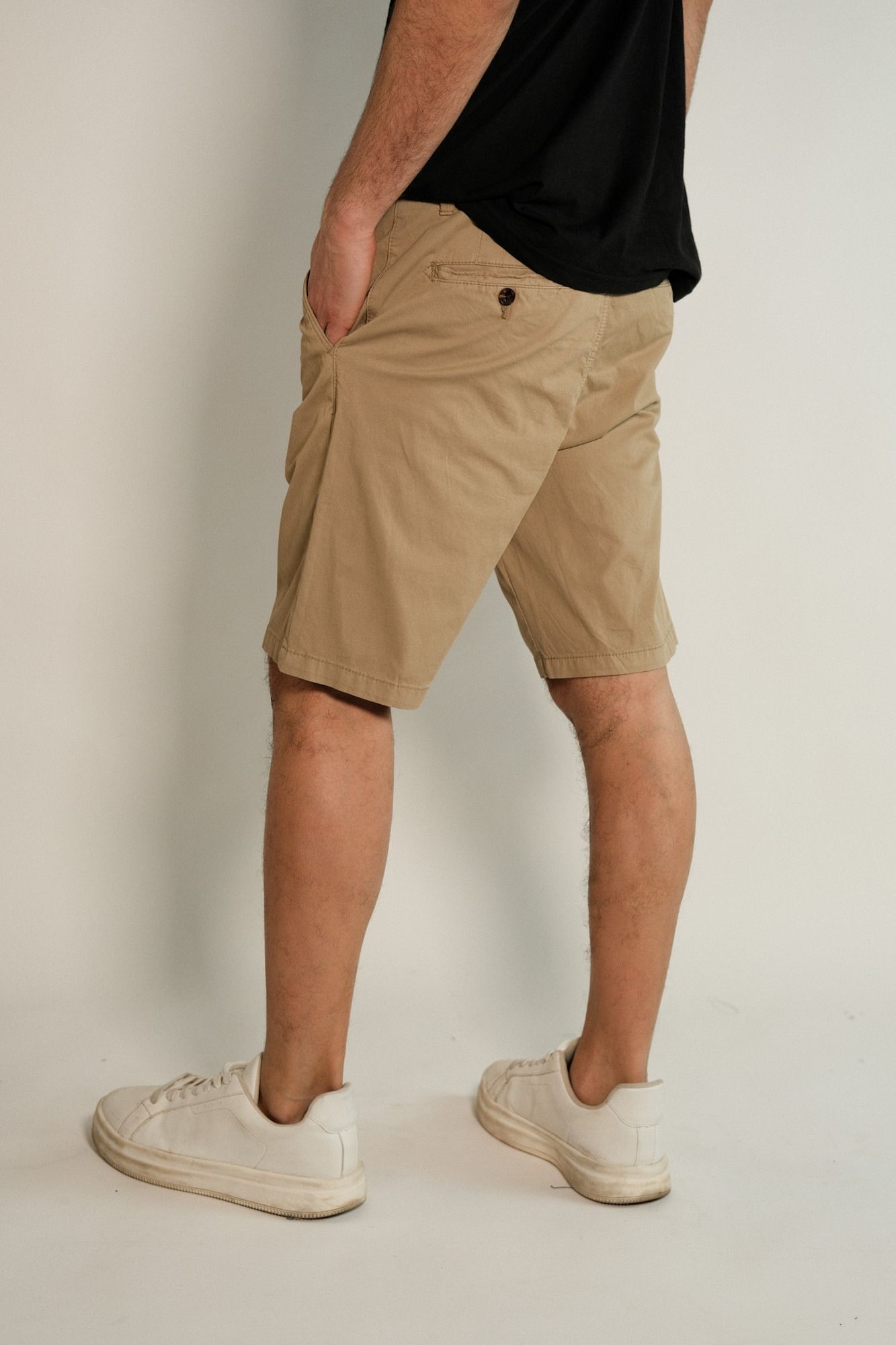 Bermuda chino de gabardina con lycra Lyon