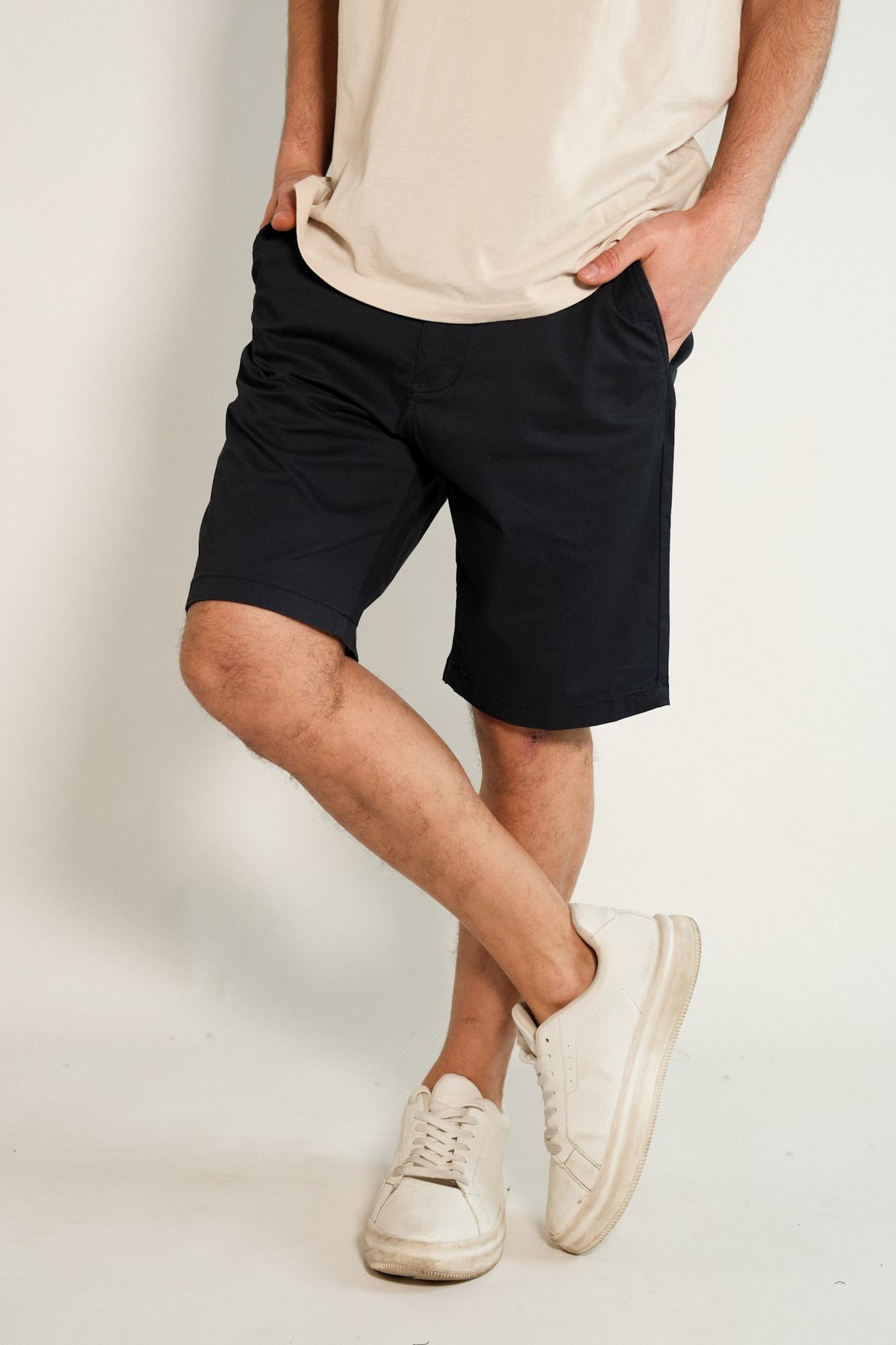 Bermuda chino de gabardina con lycra Lyon