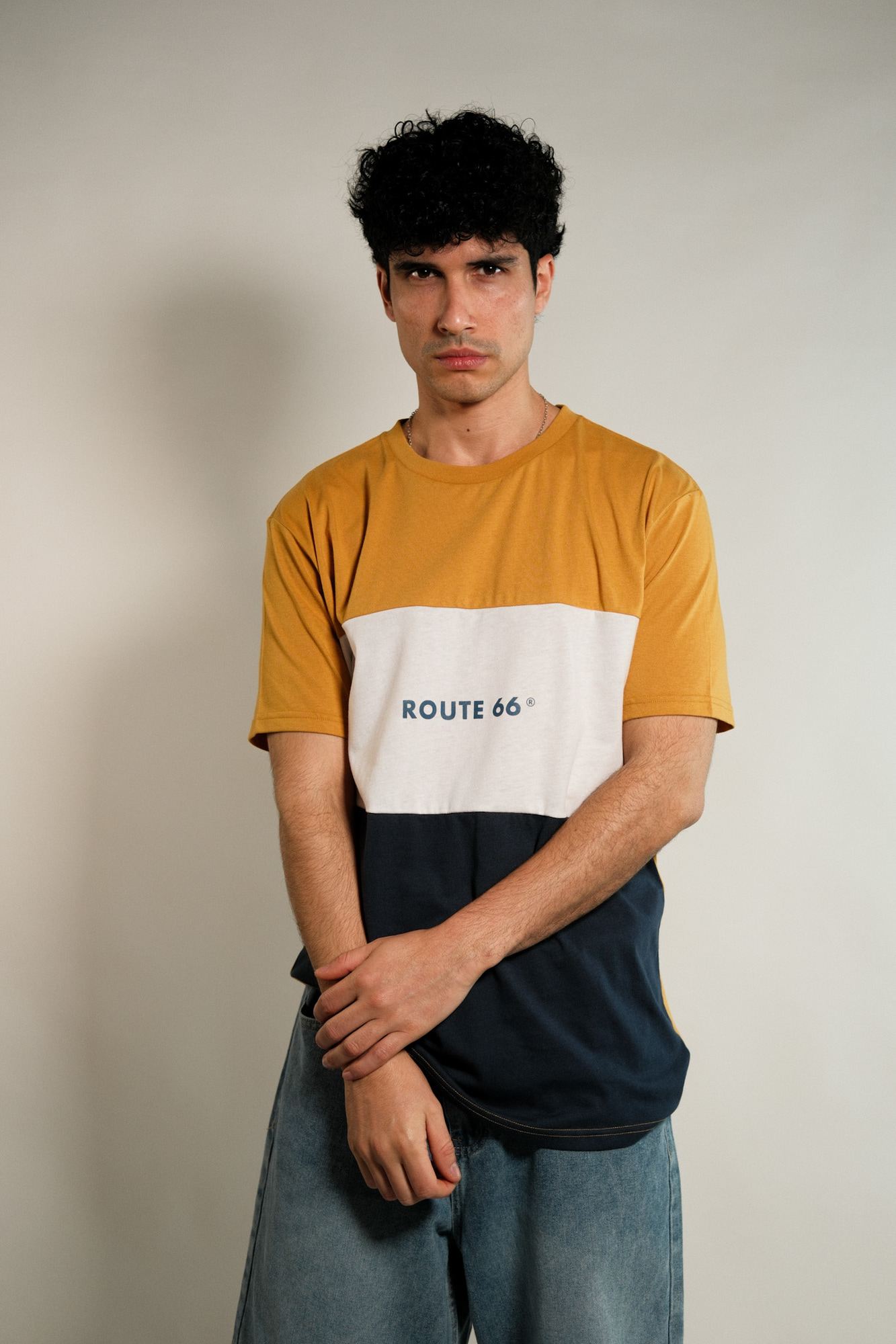 Remera combinada Orem