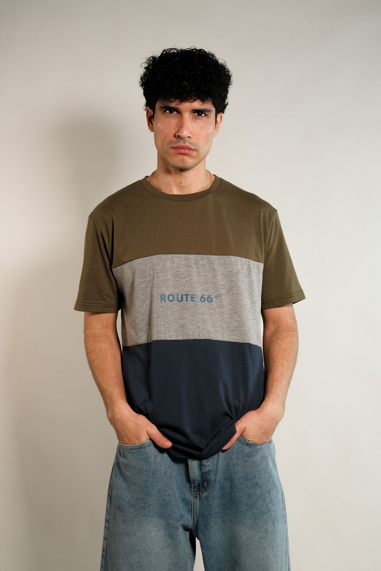 Remera combinada Orem
