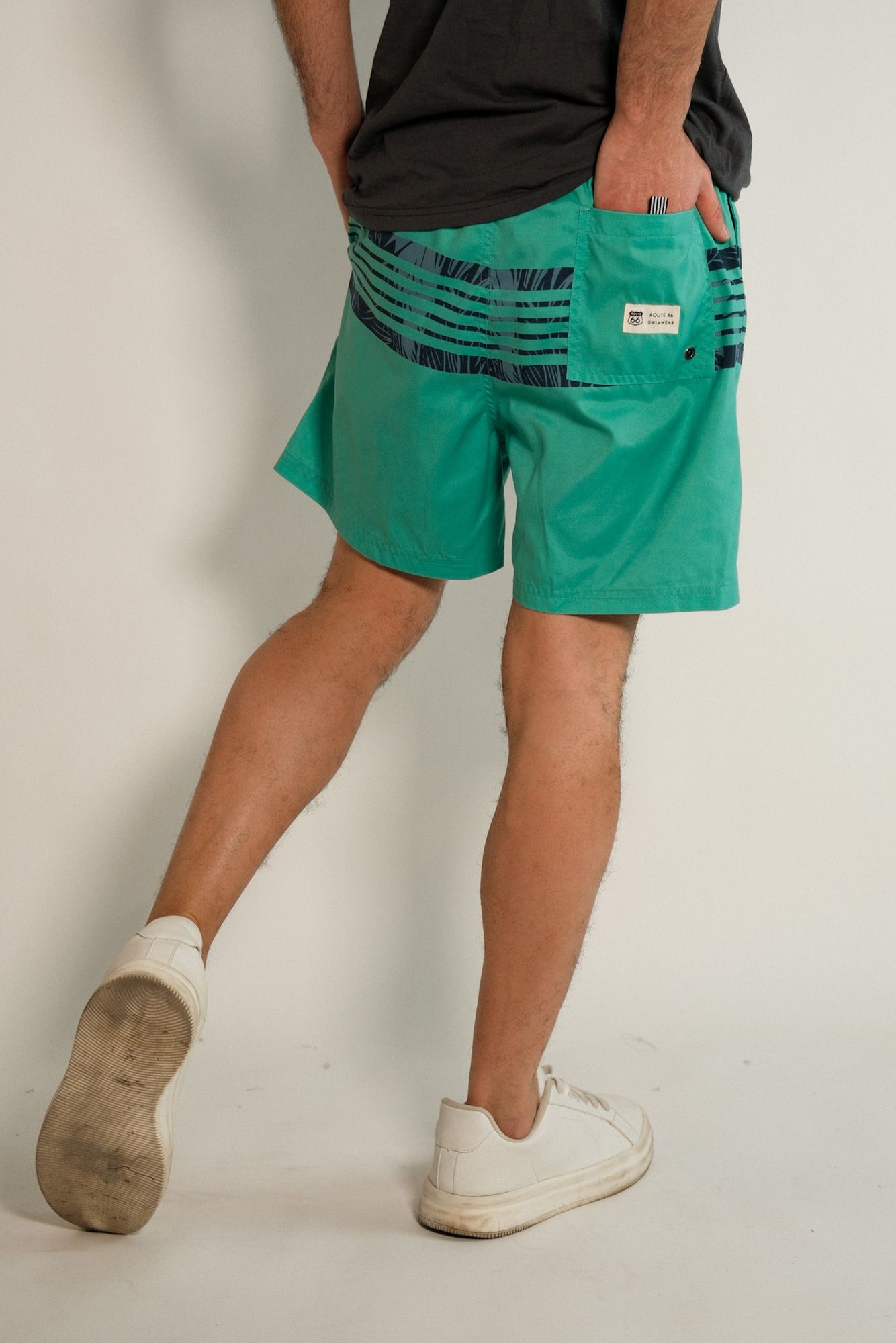 Short de baño estampado Magens