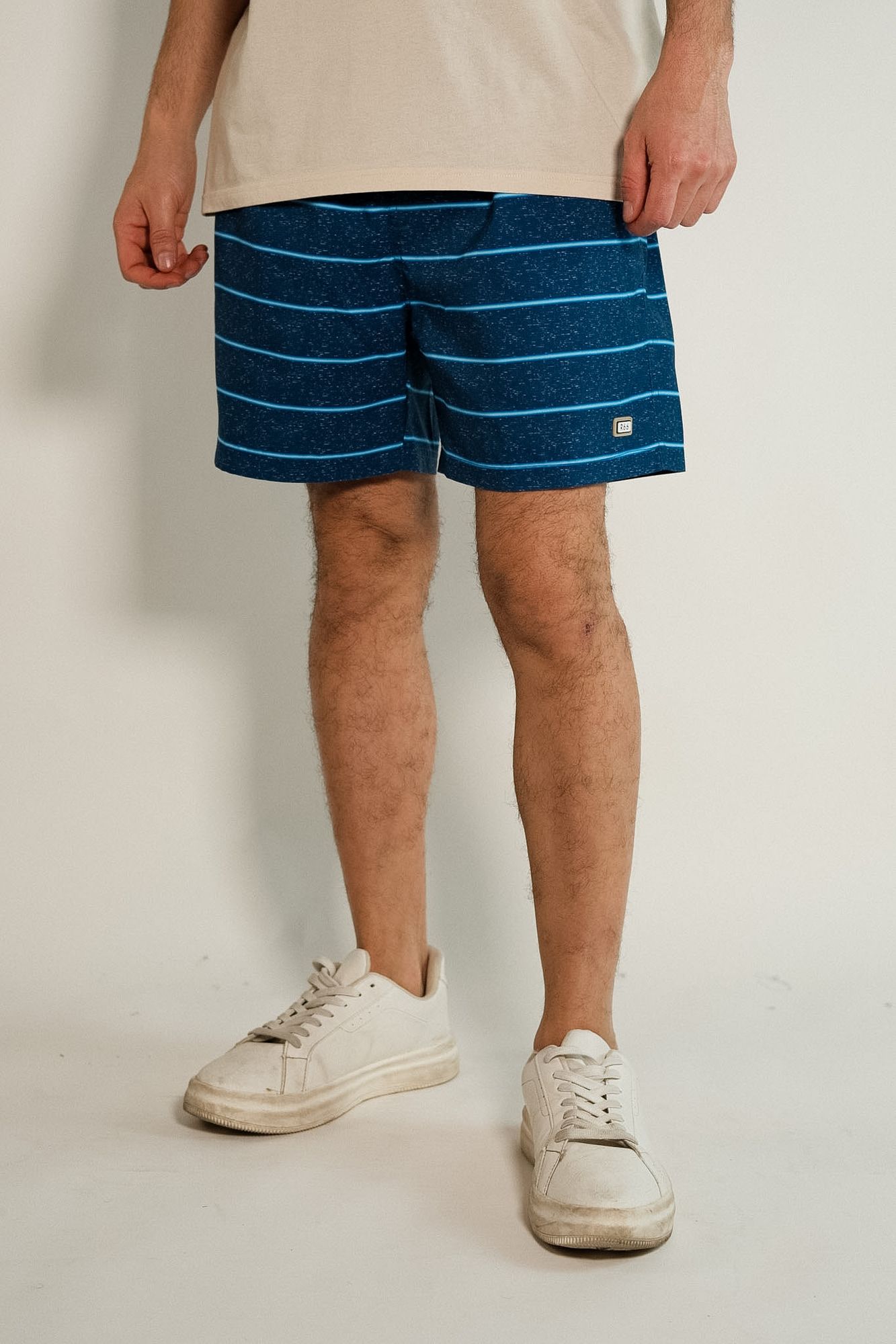 Short de baño estampado Macao