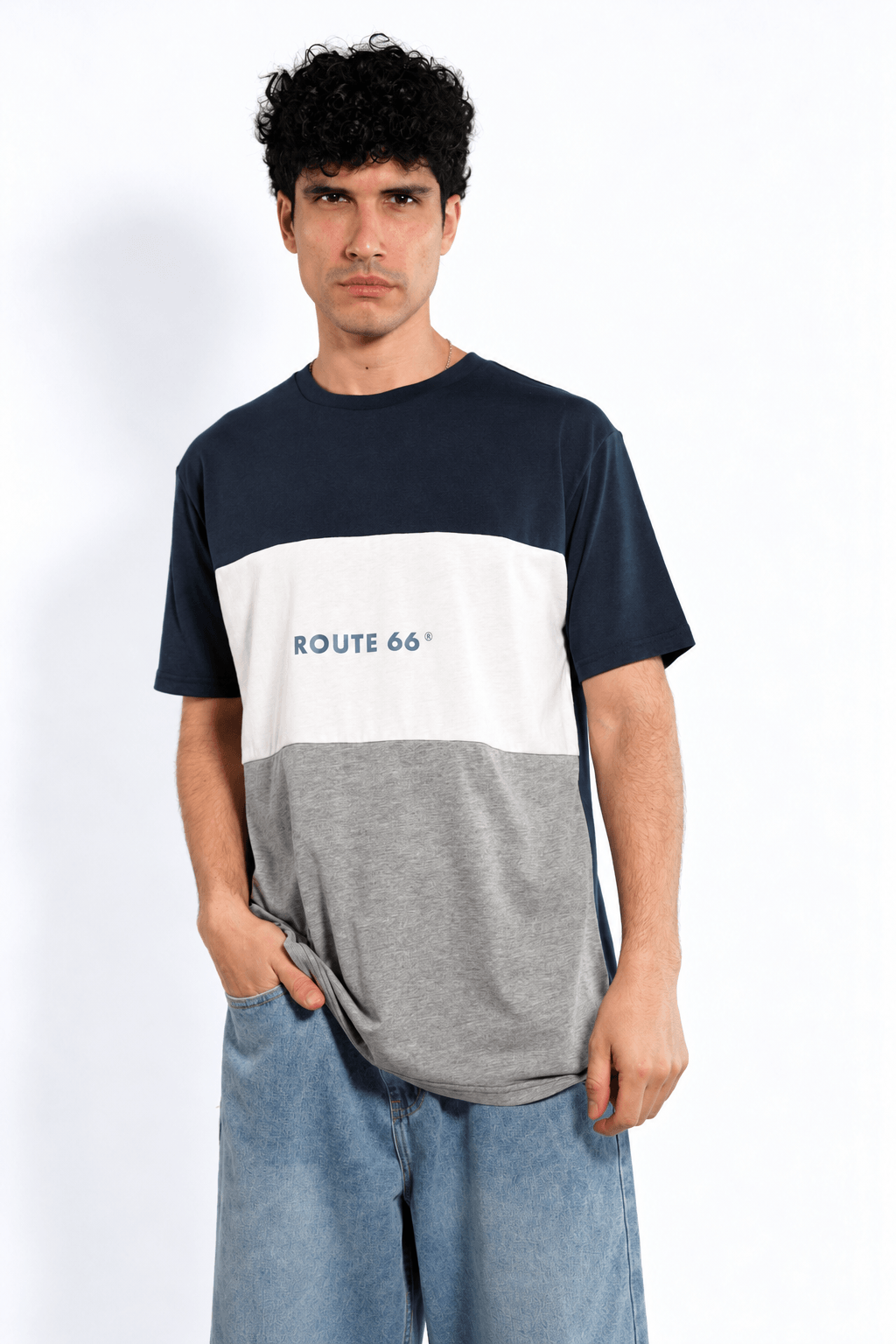 Remera combinada Orem
