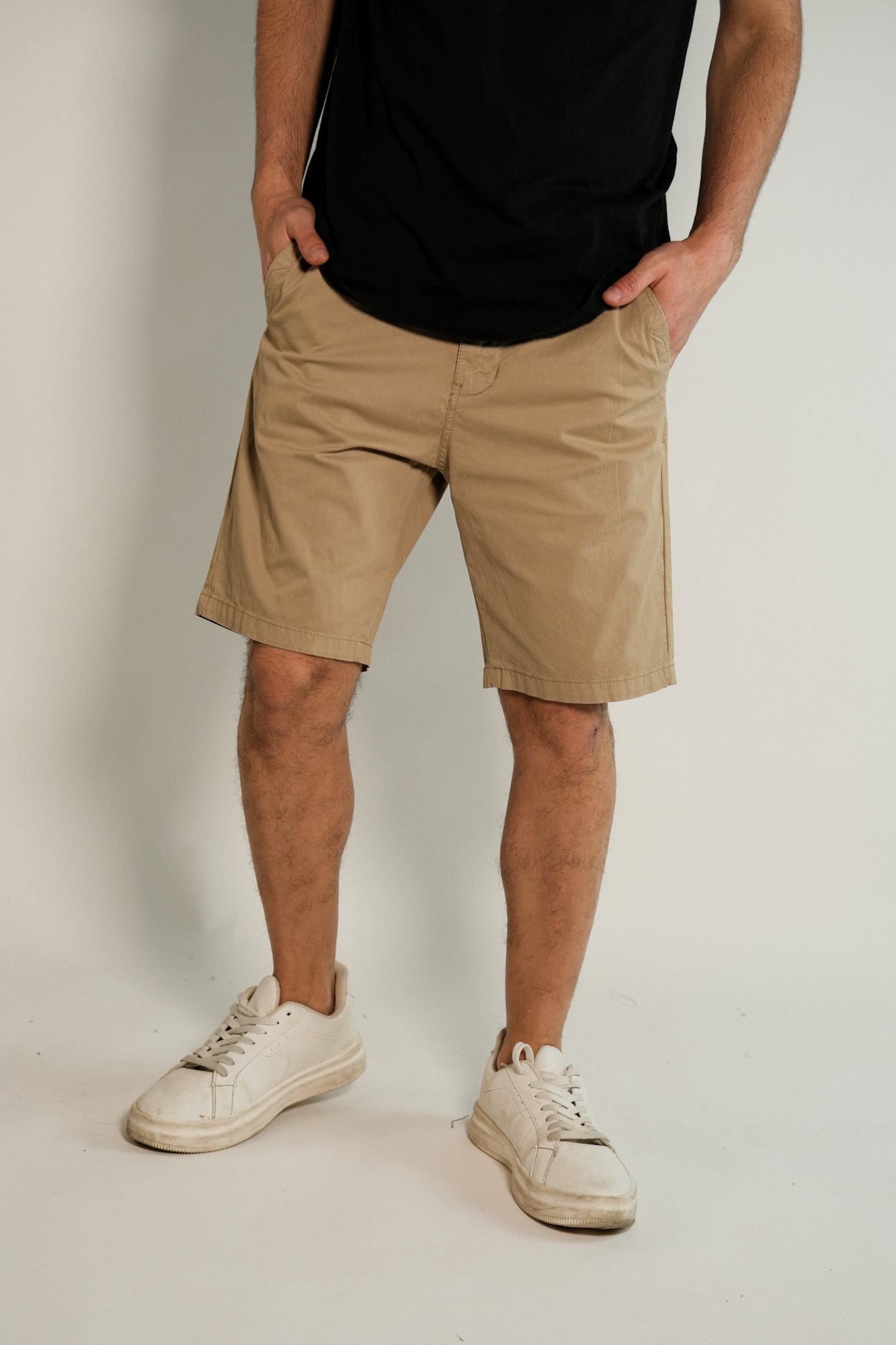 Bermuda chino de gabardina con lycra Lyon