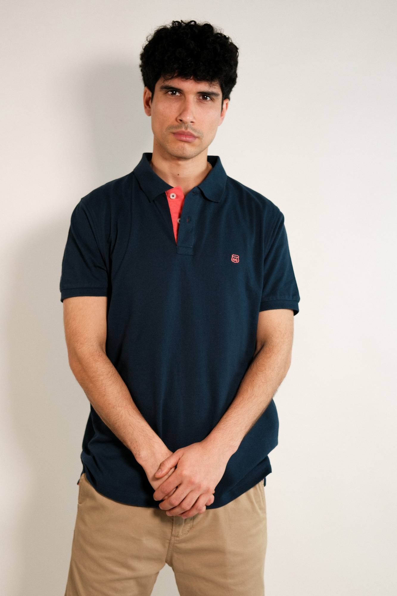 Remera polo pique lisa Lux