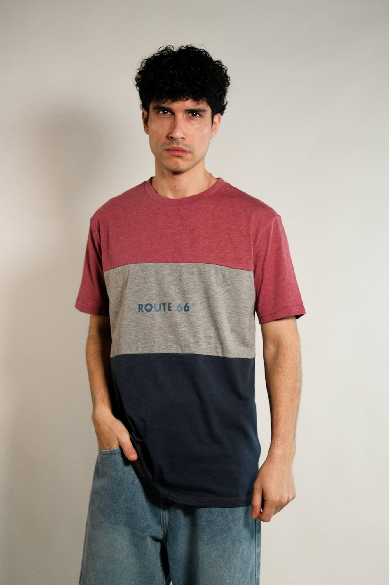 Remera combinada Orem