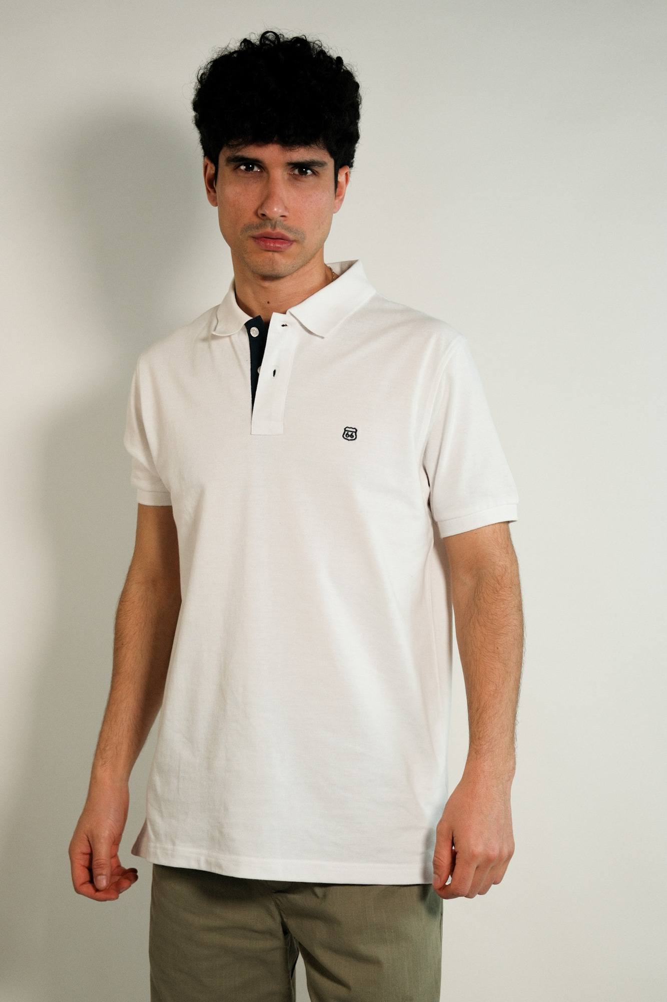 Remera polo pique lisa Lux