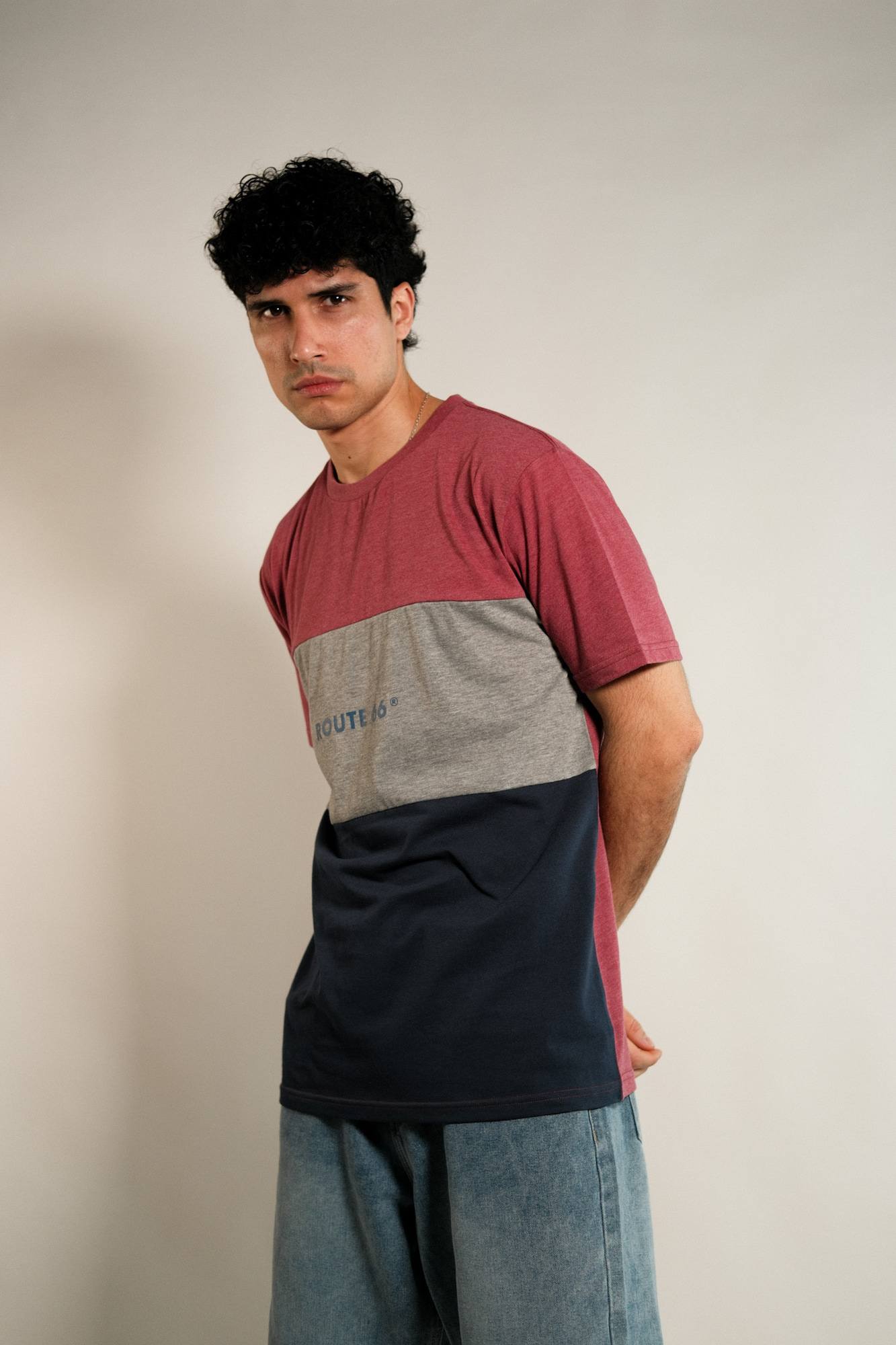 Remera combinada Orem