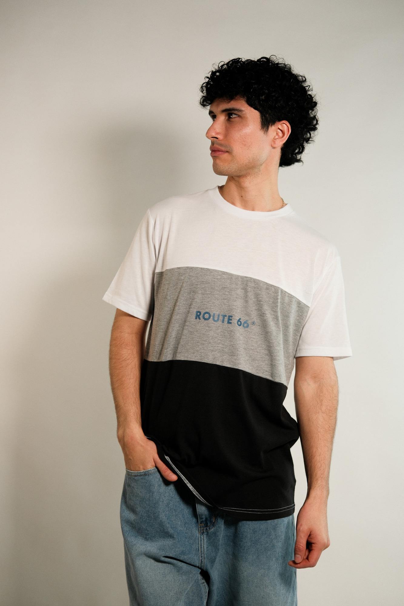 Remera combinada Orem