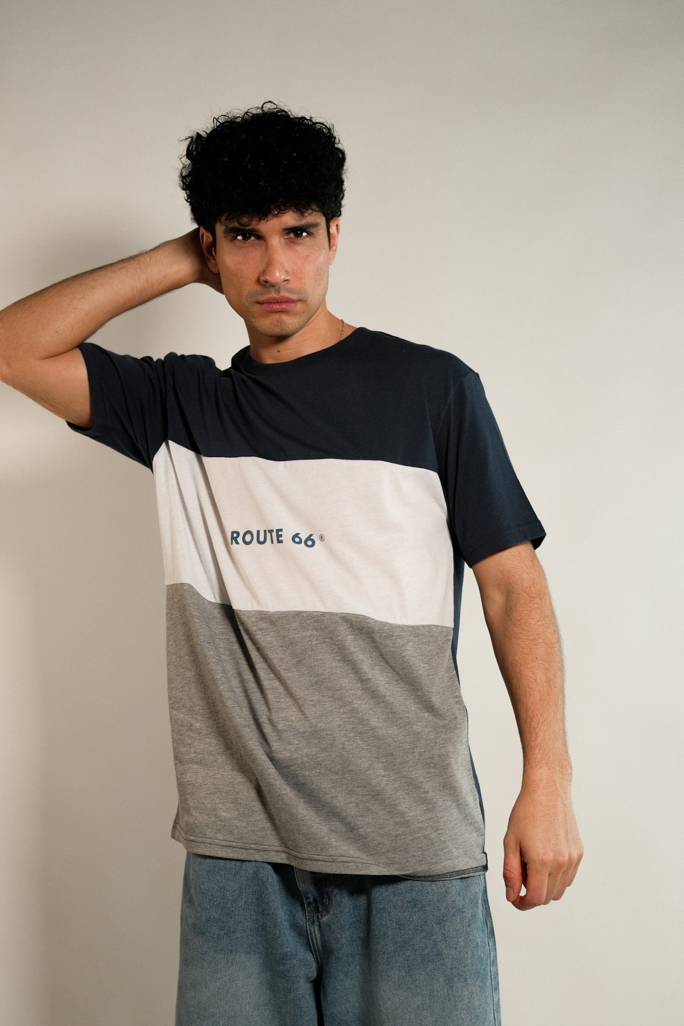 Remera combinada Orem