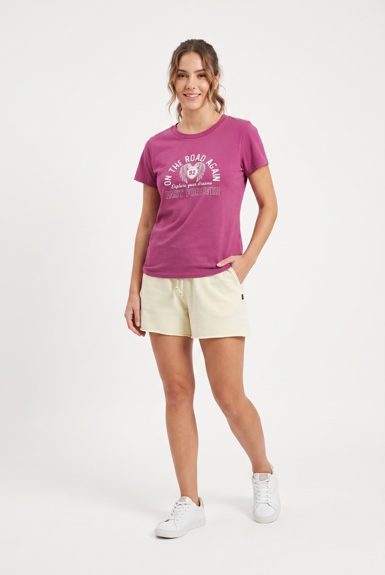 Remera de dama estampada Melgar 