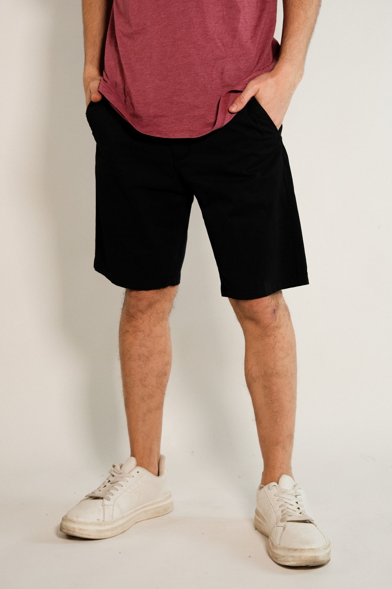 Bermuda chino de gabardina con lycra Lyon