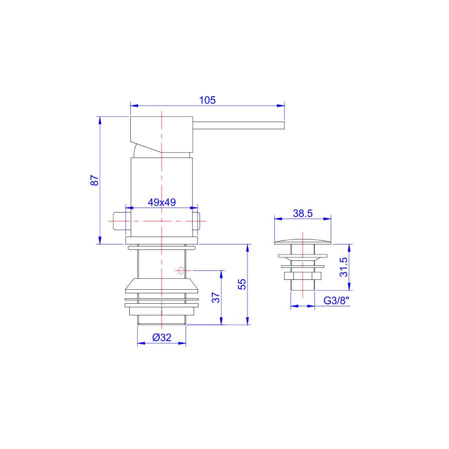 Bidet con Transferencia New York