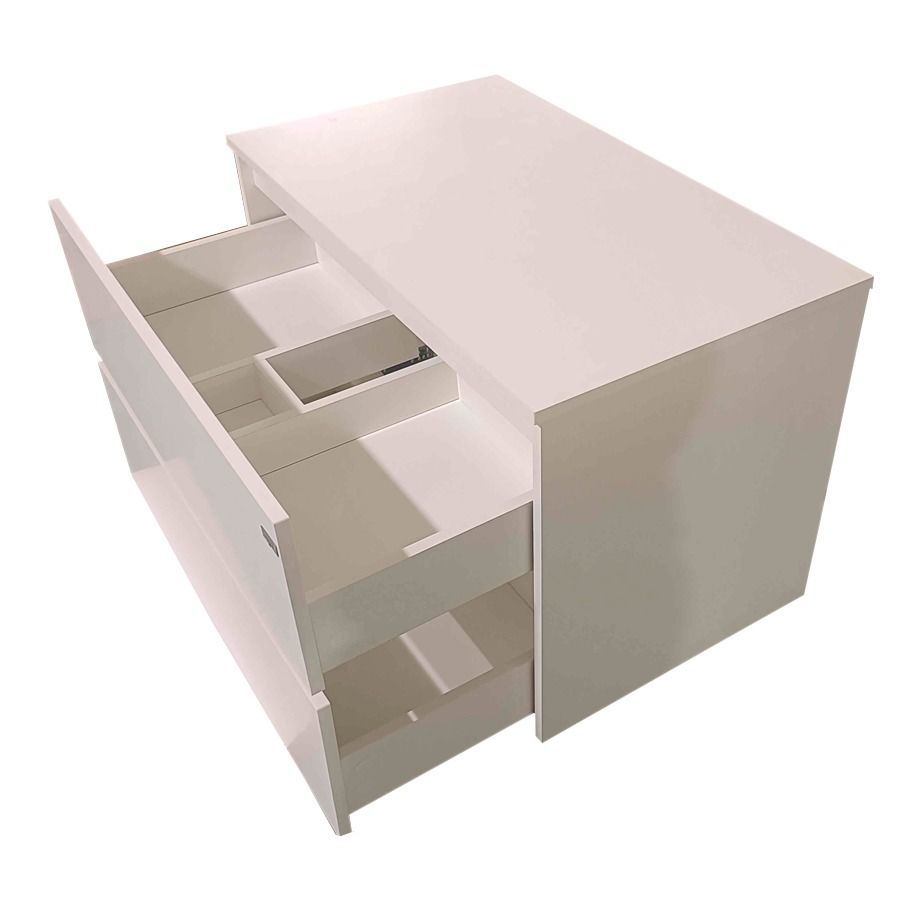Mueble para bacha de apoyo 2 cajones