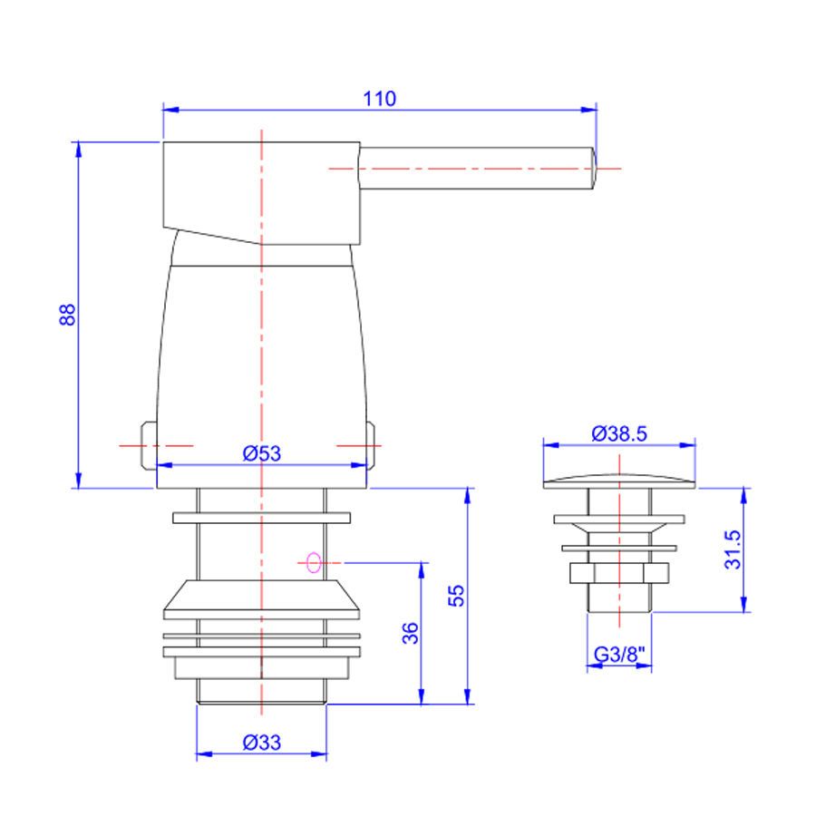 Bidet con Transferencia Miami