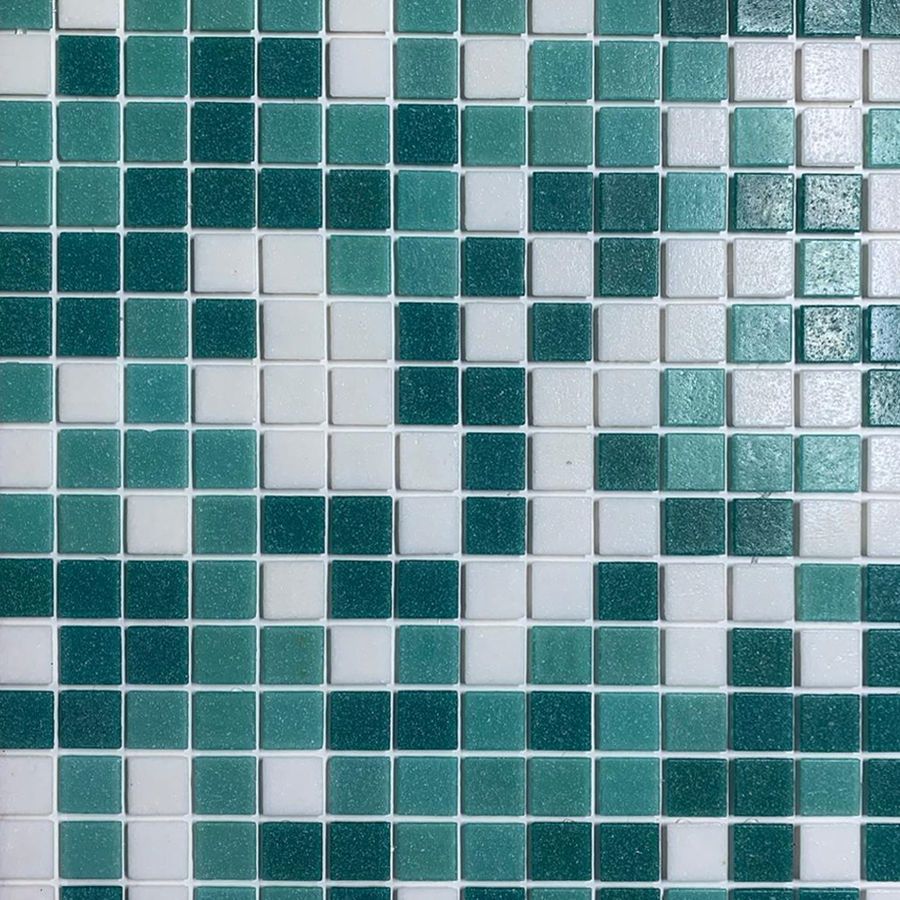 Mosaico Piscina New Mix Verdes Claros