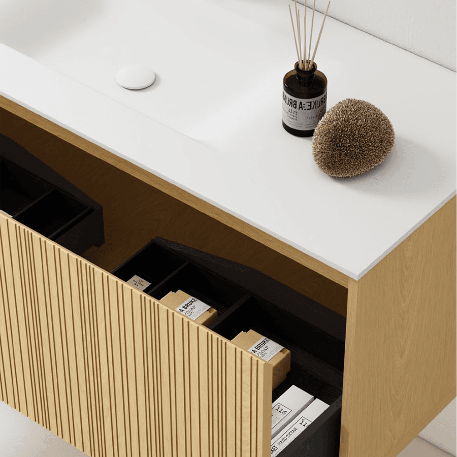 Mueble Pascel Light Walnut + Mesada