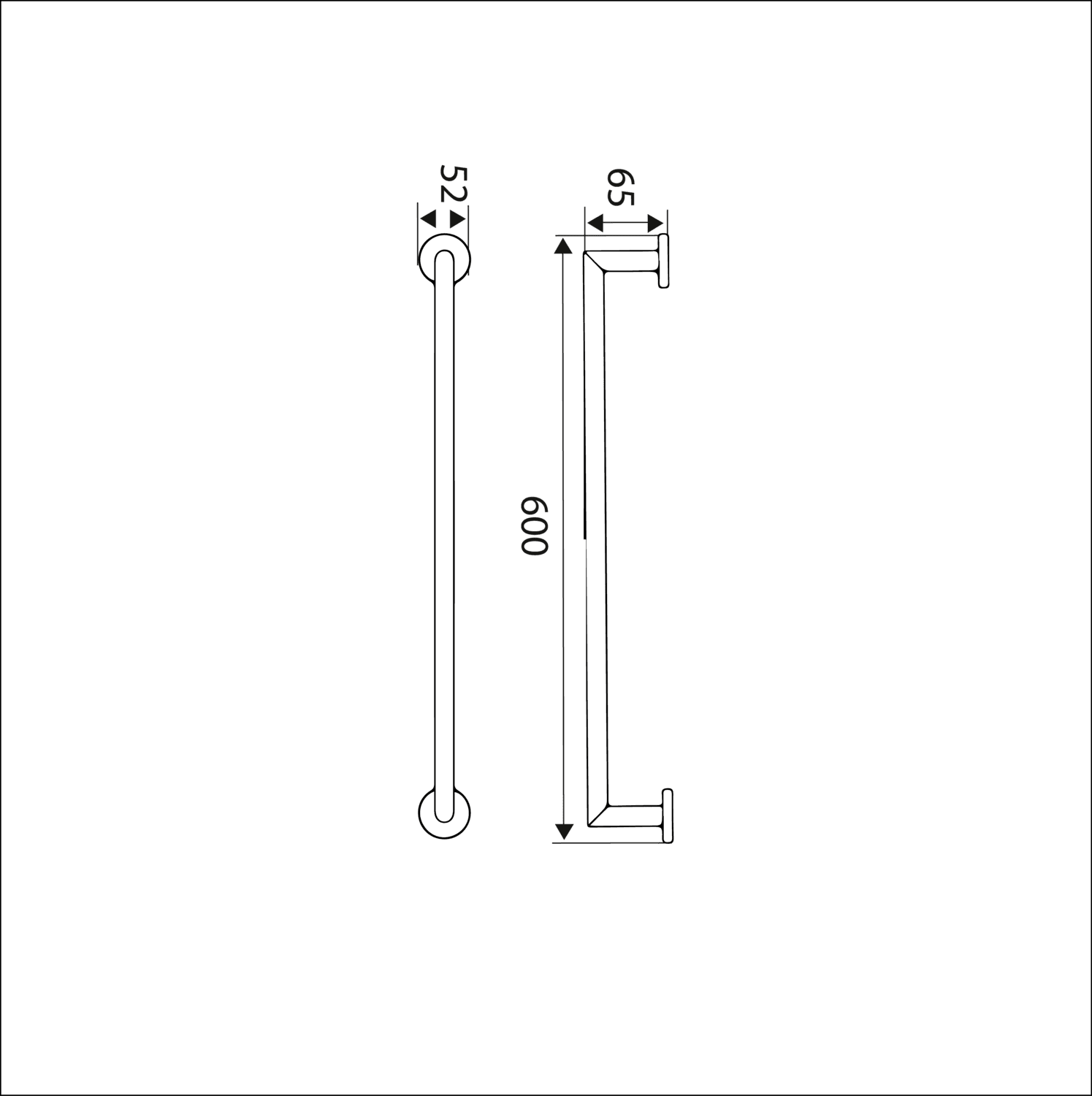 Toallero Barra Confort