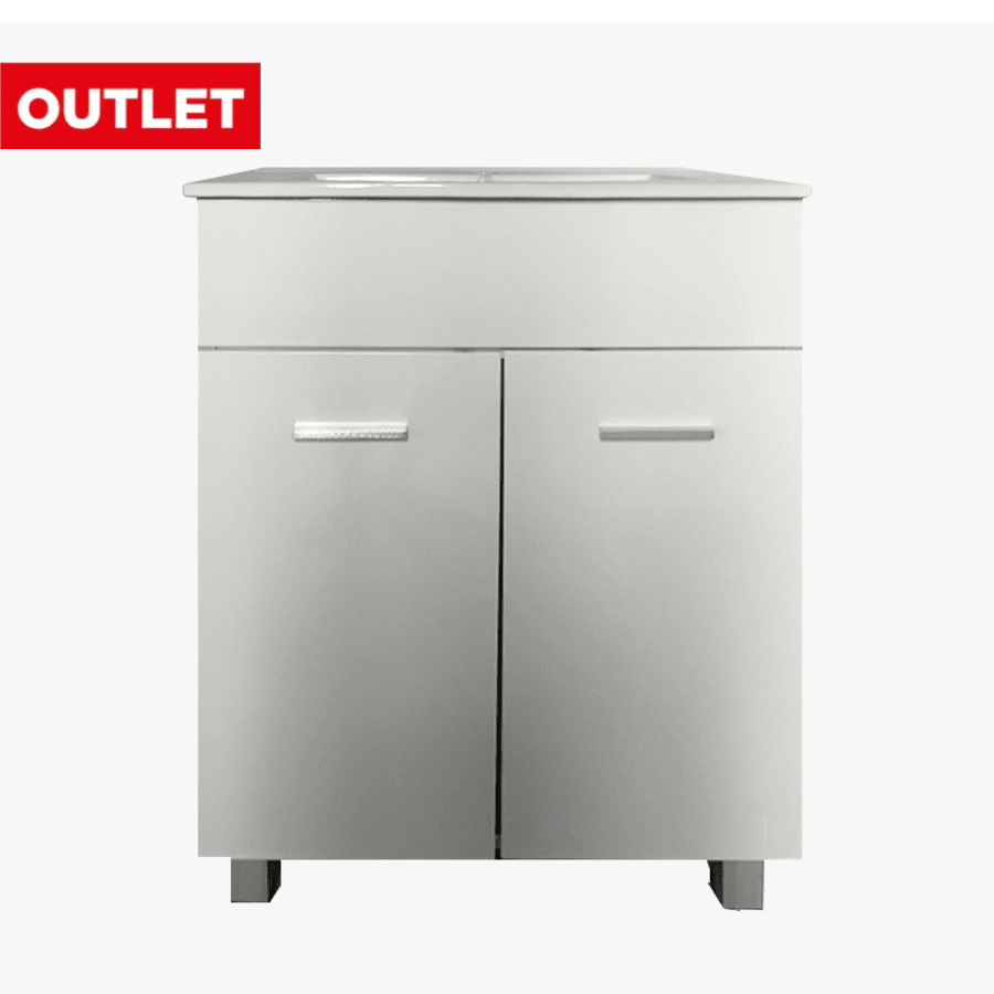 Mueble con mesada 2 puertas