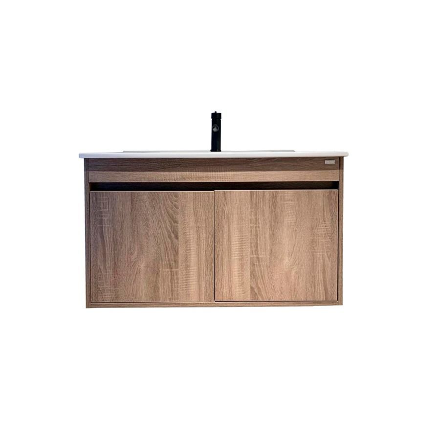 Mueble con mesada 2 puertas recto