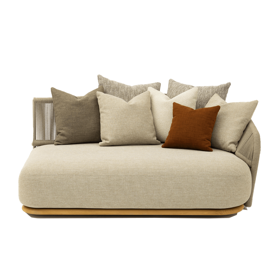 Sofa Chaise Izquierdo 2 cuerpos Dunes