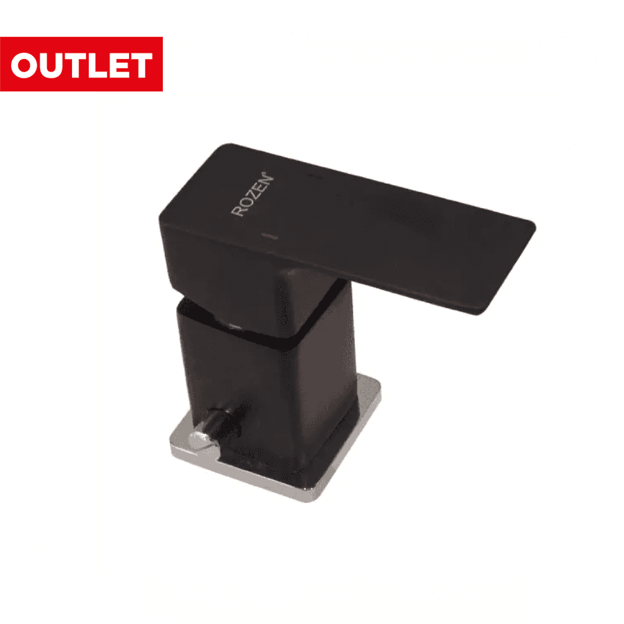 Bidet con Transferencia Kos Black + Cromo