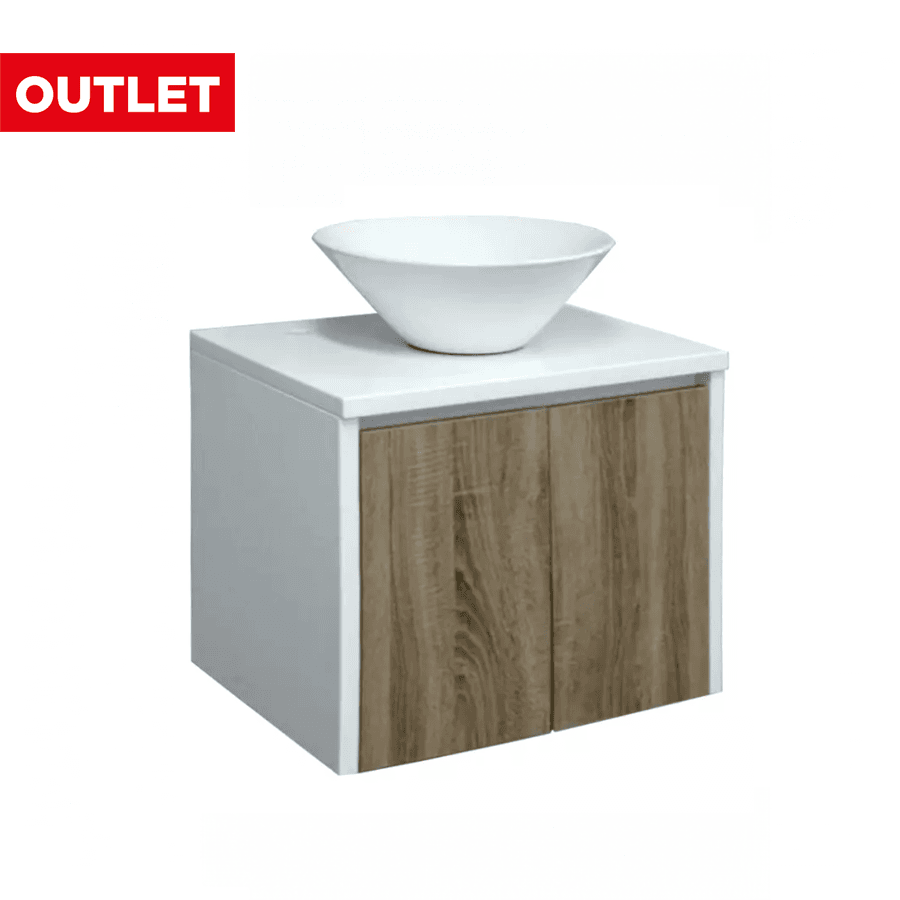 Mueble con Bacha dos puertas