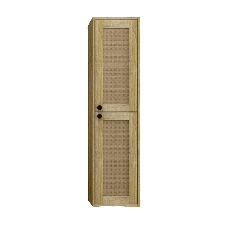 Anaquel Wood + Rattan