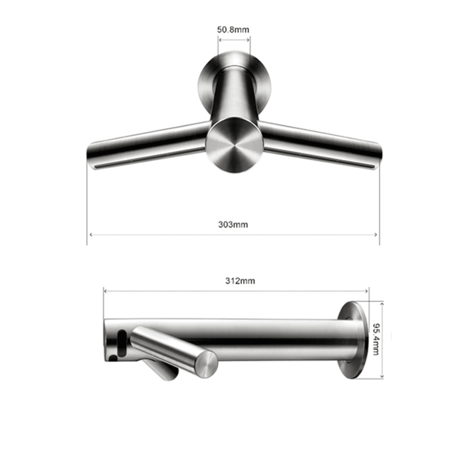 Secamanos Dyson Airblade Wash + Dry Pared