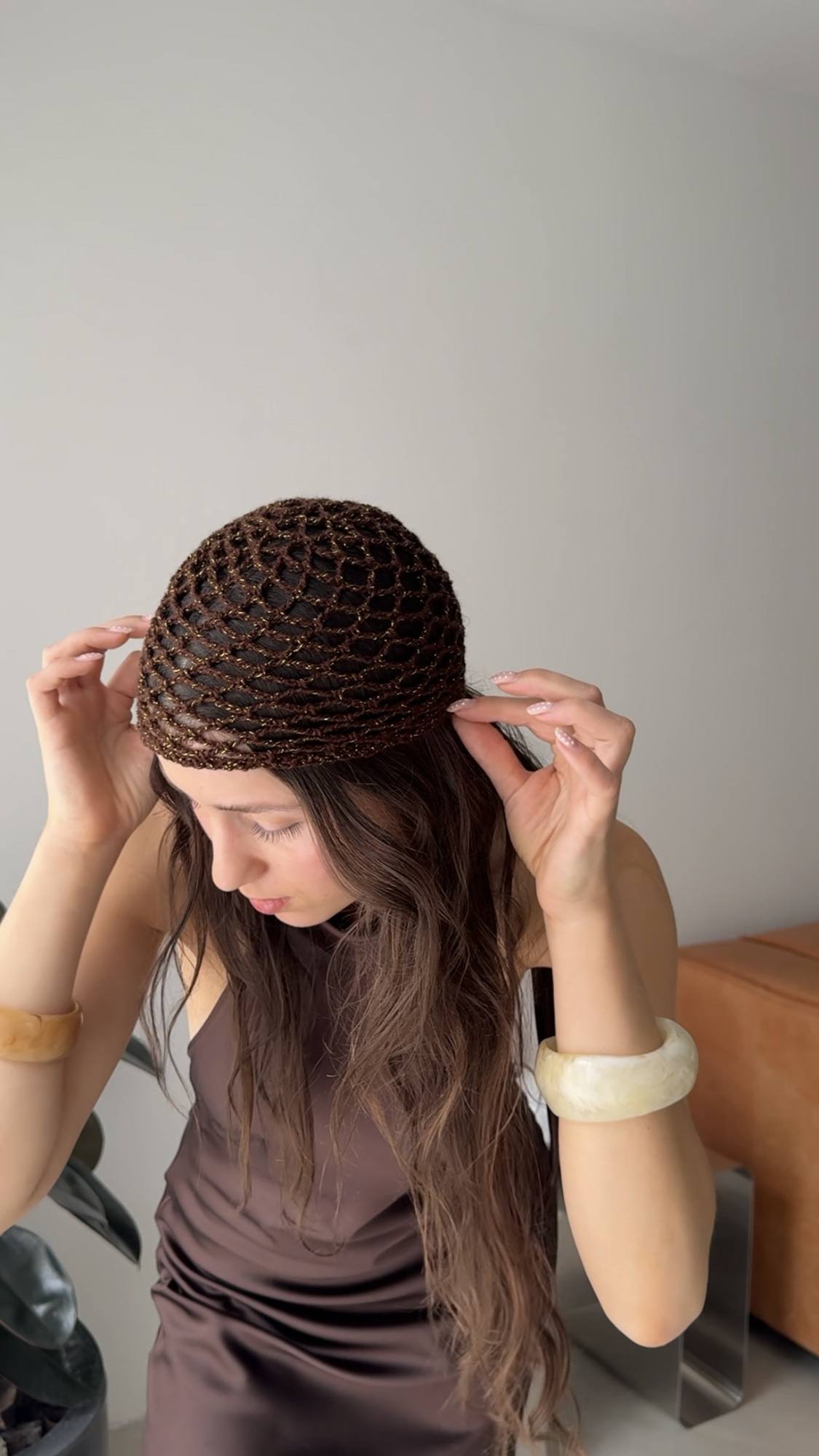 Casquete Aura Chocolate