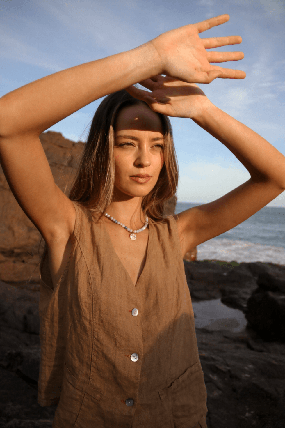 Collar Aguamarina