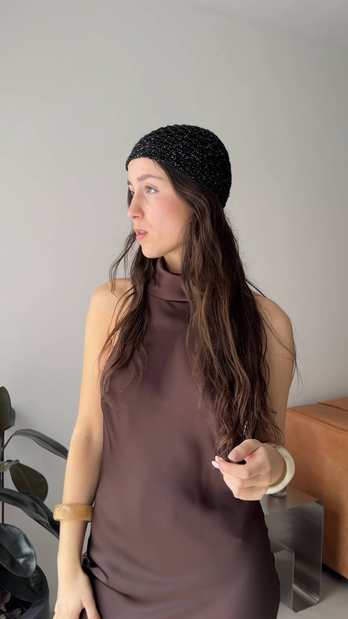 Casquete Aura Negro