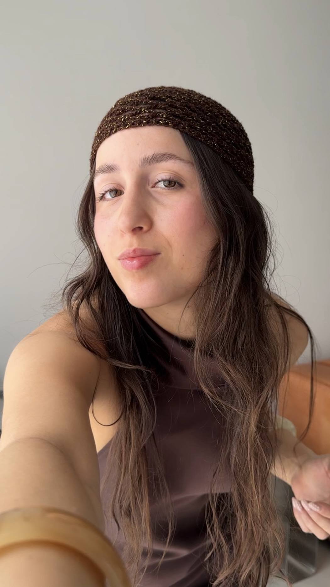 Casquete Aura Chocolate