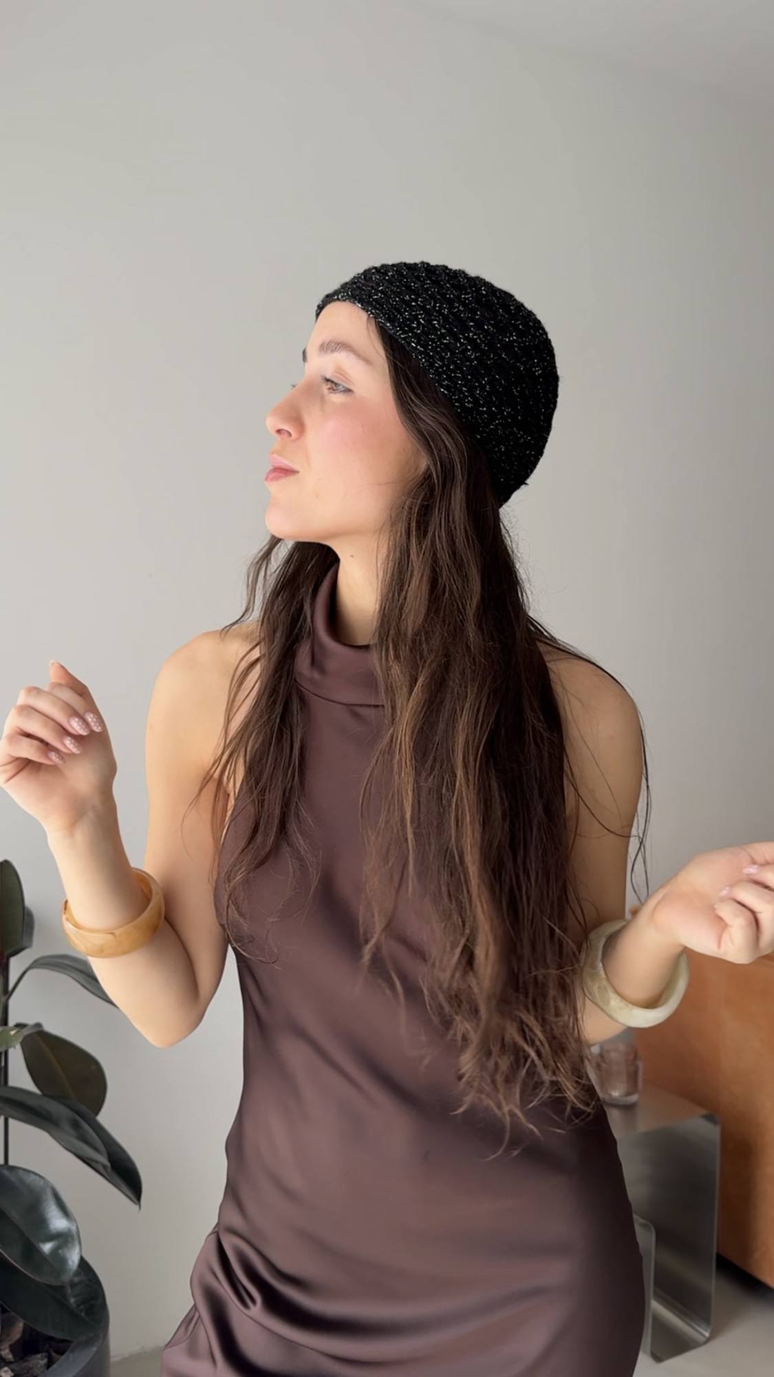 Casquete Aura Negro