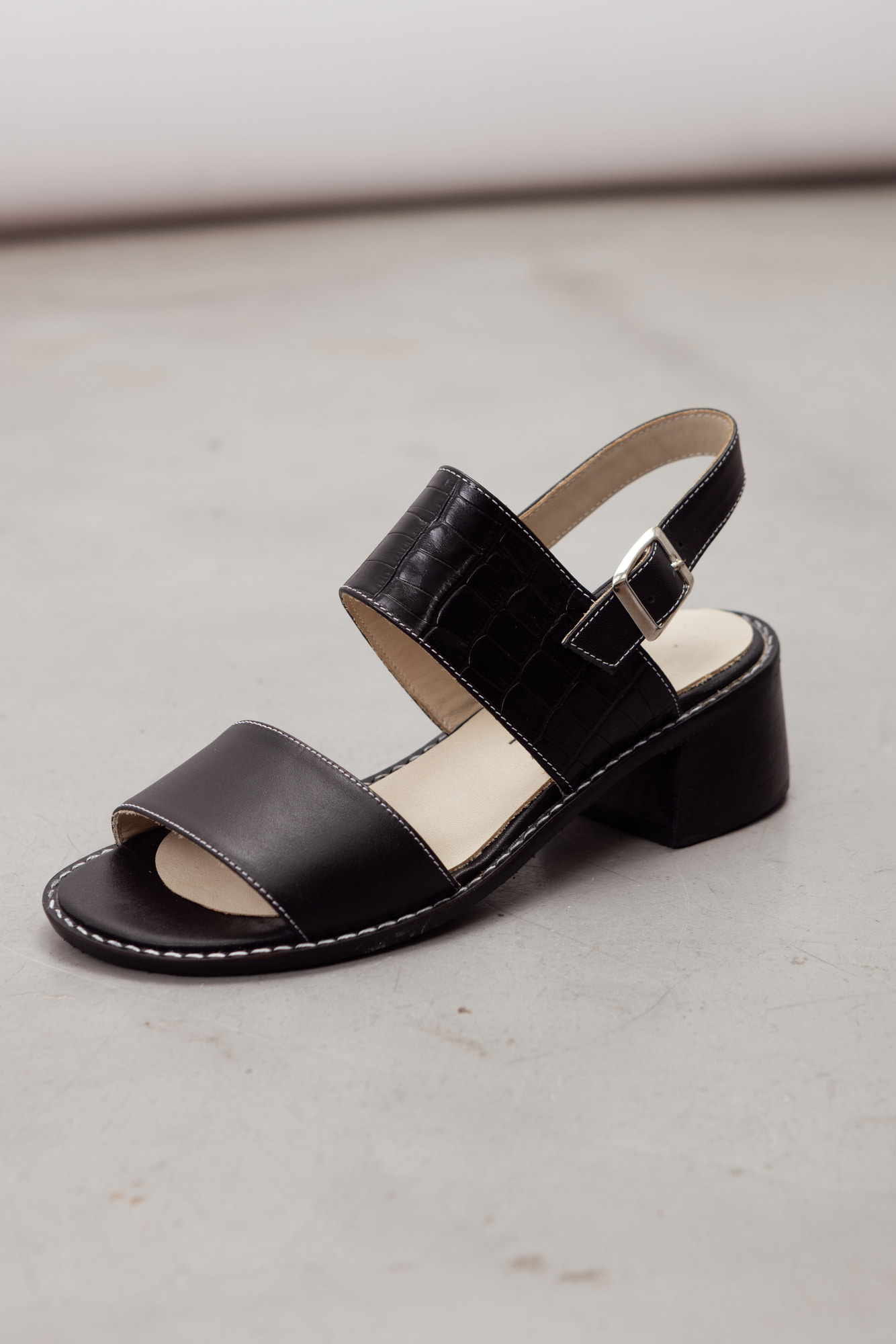 SANDALIA 2 FAJAS COMB C/CROCO 69311201
