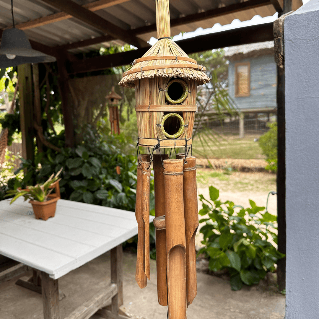 Colgante Bambú 2 casita